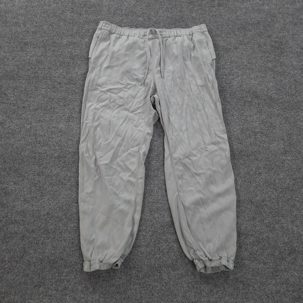 Lululemon Pants Womens 12 Grey Essential Affinity Jogger Performance Run Gym